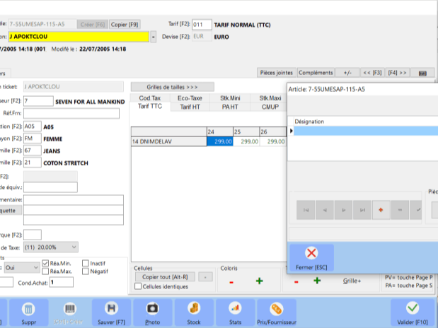 firstmag point de vente gestion document