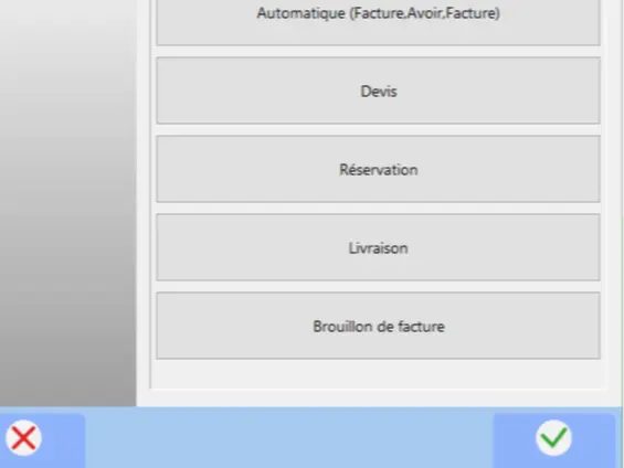 firstmag point de vente ticket facture BL