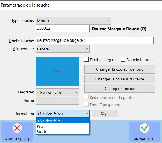 firstmag point de vente - touches tactiles